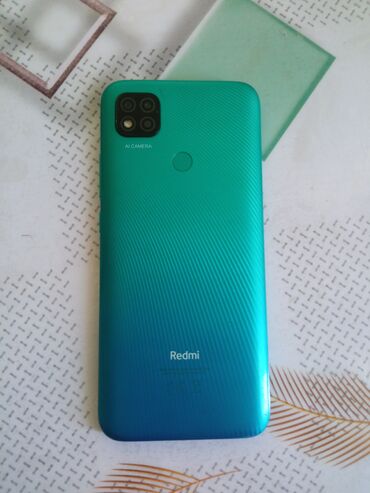 радиатор для оперативной памяти: Redmi, Redmi 9C, Колдонулган, 64 ГБ, түсү - Көгүлтүр, 2 SIM