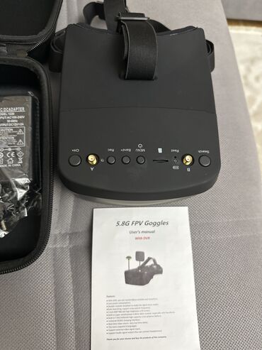 фот фокус: Очки для дрона 5.8G FPV Goggles ПодробностиПодробности Бренд