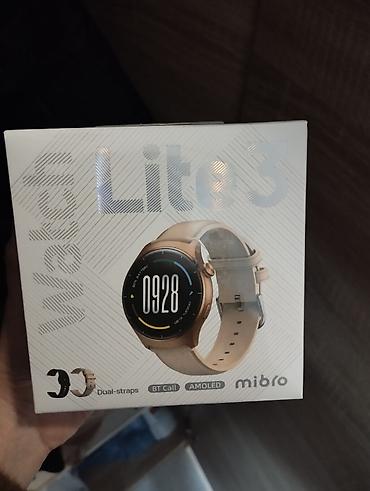 mibro lite 2: Yeni, Smart saat, Mibro, Sensor ekran, rəng - Bej — 1