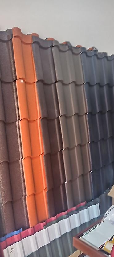Metal kərpic tipli və profilli dam örtüyü panelləri Məhsul təsviri: - at lalafo.az — 5 Metal kərpic tipli və profilli dam örtüyü panelləri Məhsul təsviri: - — 5