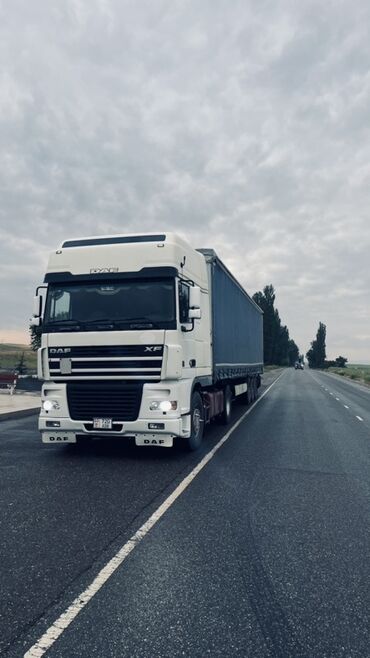 садовый измелчитель: Тягач, DAF, 2006 г., Тентованный