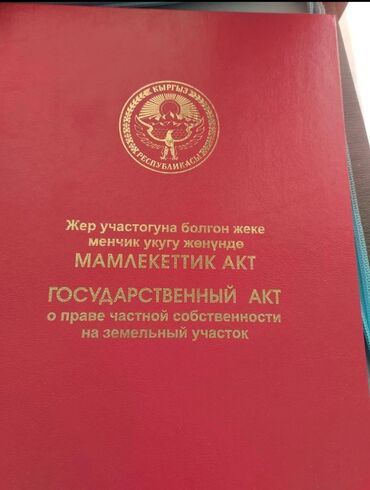 квартира жибек жолу карпинка: 4 соток, Бизнес үчүн, Кызыл китеп