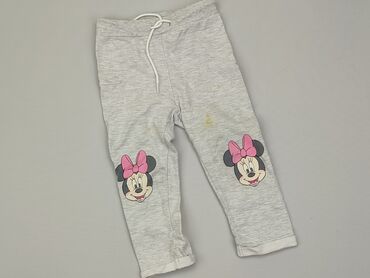 lenary spodnie lata 90: Spodnie dresowe, Disney, 1.5-2 lat, 92, stan - Zadowalający