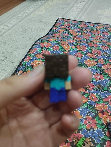 Көркөм өнөр жана коллекциялоо: Мини-фигурка по мотивам игры Minecraft — персонаж Стив. - Компактный — 2