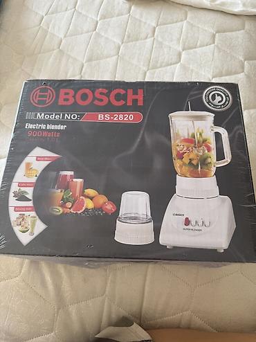 Блендер Bosch BS-2820 Новый -подаренный на тое - Тип: электрический at lalafo.kg Блендер Bosch BS-2820 Новый -подаренный на тое - Тип: электрический