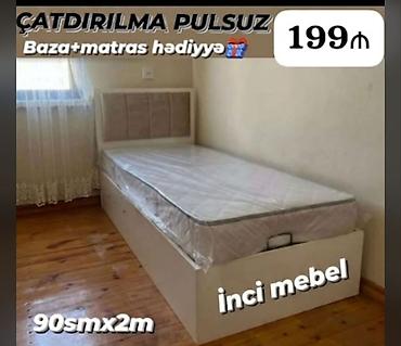 Yeni, Təknəfərlik çarpayı, Bazalı, Matras ilə, Siyirməsiz, Azərbaycan