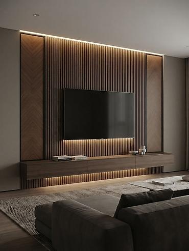 silver kitchen: ТВ-зона - Композиция: декоративные стеновые панели . - Дизайн — 3