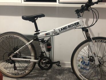 велосипед land rover: Велосипед в хорошем состоянии) (Складной) •Сзади 8 скоростей(не все