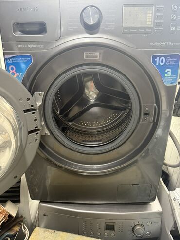 Paltaryuyan maşınlar: Paltaryuyan maşın LG, 6 kq, Avtomat, Qurutma var, Kredit yoxdur — 6