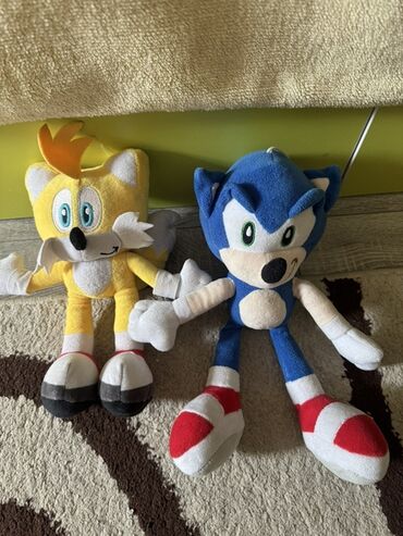 детский игровой машина: Мягкие игрушки по мотивам вселенной Sonic в идеальном состоянии -
