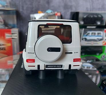 Avtomobil modelləri: Коллекционная модель Mercedes-Benz G63 W463 white 2019 GT Spirit — 10