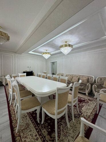ак ордо жер уй: 4 бөлмө, 130 кв. м, Элитка, 7 кабат, Дизайнердик ремонт