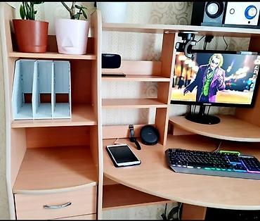 Компьютерные столы: Компьютерный стол, Б/у, Угловой — 10