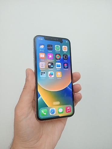 apl: IPhone X, 64 GB, Gümüşü — 4