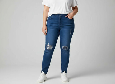 Jeans: Jeans for women, size 5XL