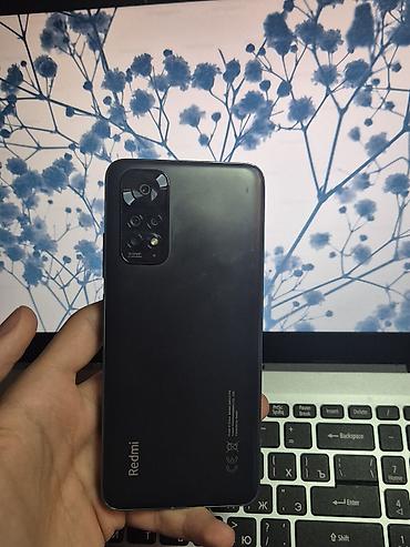 nar aparatı: Redmi Note 11, 128 GB, rəng - Qara, Sensor, Barmaq izi, İki sim kartlı — 3