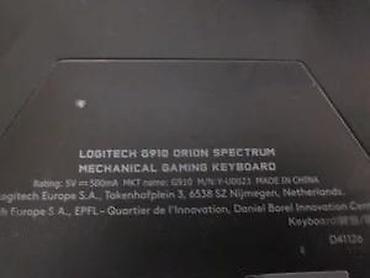 Tastature: LOGITECH G910 ORION SPARK GEJMERSKA TASTATURA 100% ORIGINAL | Cene — 12