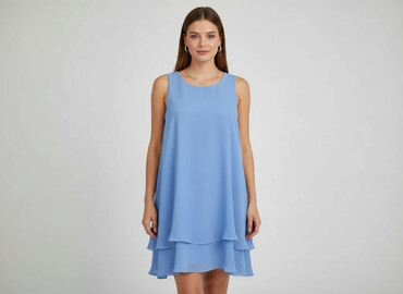 sukienki chabrowe dla puszystych: Women`s dress, size M