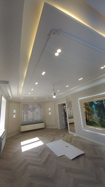 Штукатурка, шпаклевка: Декоративные молдинги, карнизы и оформление стен “под панели” — 13