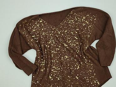 brązowe: Sweter damski, rozmiar 2XL — 1