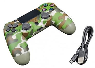 ime vetra: PS4 Bezicni gamepad JPD-Wireless-Thrillershock, zeleni, plavi, crveni — 2