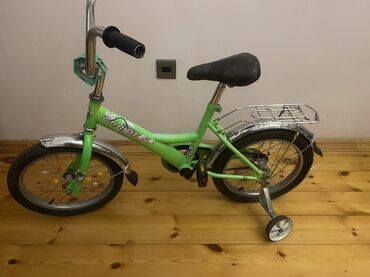 Dörd təkərli Uşaq velosipedi 16", sürətlərin sayı: 1