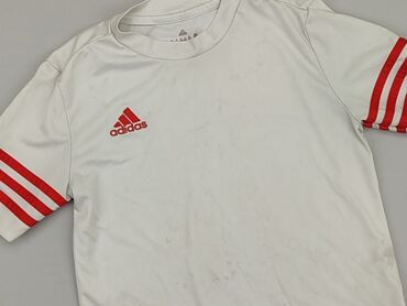 smyk koszulka polo: T-shirt, Adidas, 10 years, 134-140 cm, condition - Fair