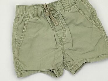 brązowe skórzane spodnie: Shorts, 2-3 years, 92/98, condition - Good