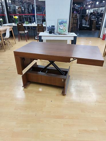 Столы-трансформеры: Журнально-обеденный стол "Стамбул" Длина: 92/175 Ширина: 70 Высота — 4