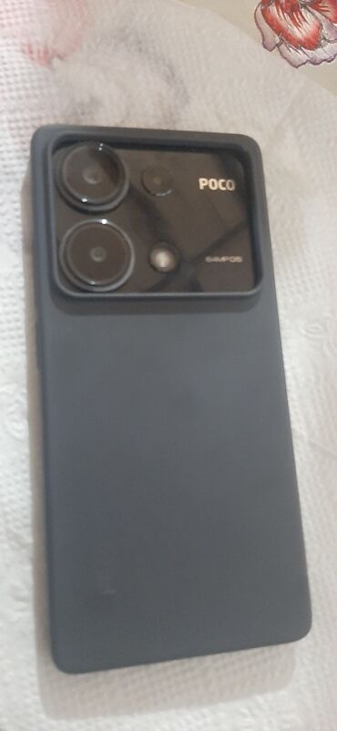 poco x3 nfs: Poco M6 Pro, 512 GB, rəng - Qara, Sensor, Face ID