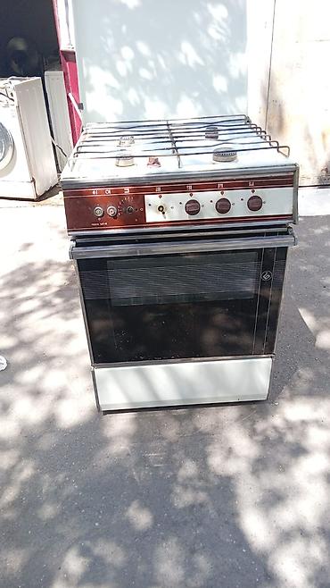 dord goz pec: Qaz sobası və plitə - 4 gözlü qaz plitəsi: üst hissədə metal kandarla — 1