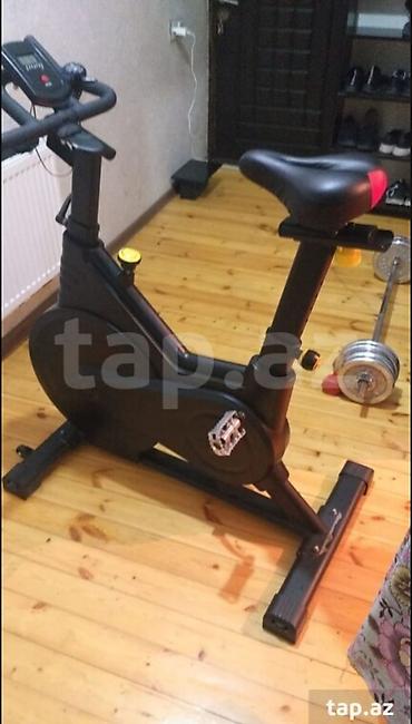 green velosiped: Fitness trenajorları paketi - Şaquli velotrenajor (spinning tipli) — 1