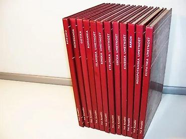 second hand: Kako prepoznati umetnost 1-12, komplet1. Gotika2. Grčka umetnost3 — 2
