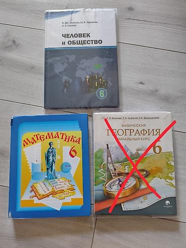 Комплект учебников для 6 класса. В набор входят: - Человек и