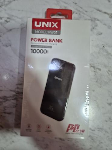Yenidir.UNIX PW01 Power Bank - Tutum: 10000 mAh - Sürətli enerji
