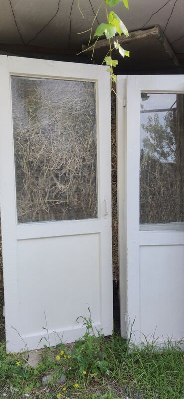 двер деревянный: Дверь с окнами, Б/у, 2 *80, Самовывоз