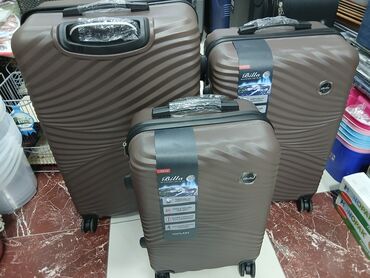 Çamadanlar: Sərnişin çemodan dəsti – Billa ABS - Korpus: 100% ABS material – — 1