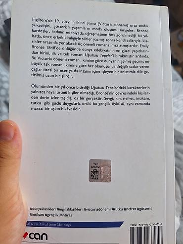 Книги и журналы: Məhsul: Kitab – “Uğultulu Təpələr” (Emily Brontë) Dil: Türkcə tərcümə — 2