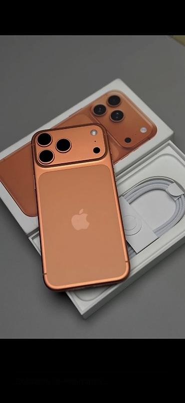 apple magic: IPhone 17 Pro Max, Новый, 256 ГБ, Оранжевый, Коробка, В рассрочку, 100 % — 1
