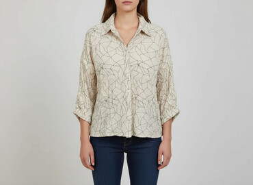 bluzki rękaw 3 4 allegro: VRS, Women's blouse, size S