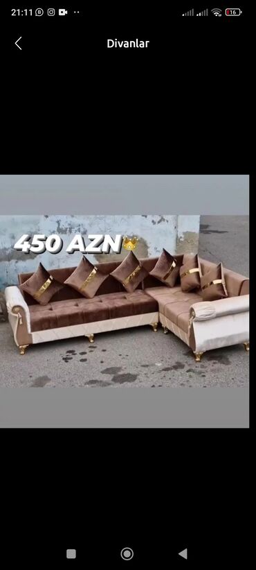 divan pulsuz: Угловой диван, Новый, Бесплатная доставка на адрес