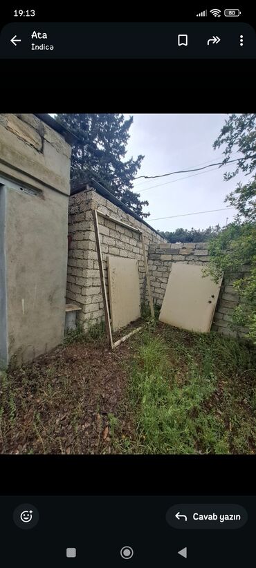 sebeke qapilar: Qaraj qapısı seyf hər iki üzü apsivkali eni 180. hündür 1. 95