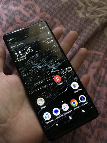 мониторы портативные: Sony Xperia Xz3, Колдонулган, 64 ГБ, түсү - Кара