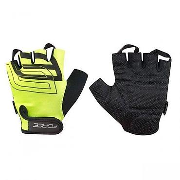 katanac sa sifrom: RUKAVICE FORCE SPORT FLUO | Letnje biciklističke rukavice, uniseksna — 1
