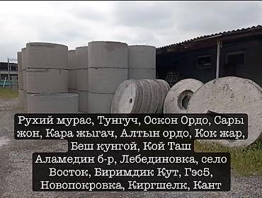 Оңдоп-түзөө жана курулуш: Диаметр 1.10 1.50 2.00 высота 90 60 40 крышки Под люк Септик Туалет — 1