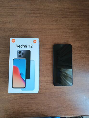 Redmi 12, 256 ГБ, Отпечаток пальца, Face ID