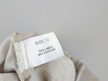 puro lino: Spodnie materiałowe damskie, rozmiar L — 4