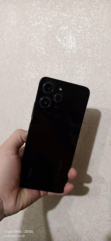 red cell: Redmi, Redmi Note 12, Б/у, 128 ГБ, цвет - Черный, 2 SIM — 5