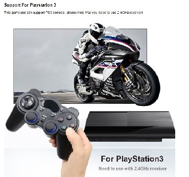 Oprema za video igre: Multifunkcionalni Wireless Gamepad za PC, Android, PS3. Nov i — 7