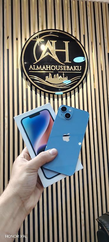 iphone adapter: IPhone 14, 128 GB, Mavi, Zəmanət, Face ID, Sənədlərlə — 1